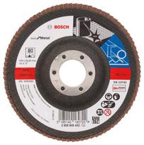 Žiedlapinis šlifavimo diskas BOSCH, D 115 mm, K 80, kampinis, 1 vnt.
