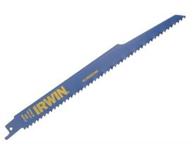 Tiesinio pjūklo geležtė medienai su vinimis IRWIN, 225 mm, 6 TPI, 2 vnt