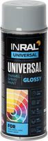 Aerozoliniai dažai INRAL Universal, RAL7001, 400ml, sidabrinė pilka, blizgi
