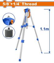 Trikojis lazeriniam gulsčiukui WADFOW, 5/8" ir 1/4", 0,45-1,1 m, WLE9301