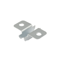 Tvirtinimo detalės INTEGRI, AWDO, lentynos laikikliams AWSD, spl. sidabro, 31 mm, 12 vnt., DMX 5492