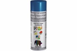 Dažai CAPAROL Capalac Disbocolor 781, 400 ml, aerozoliniai, šilko matiniai, mėlynos sp., RAL5010