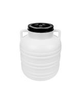 Bidonas plastmasinis, 10 l, su rankenėlėmis