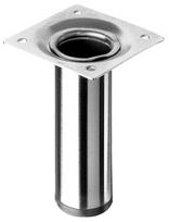 Baldų koja HETTICH, reguliuojama, sidabro spl., d-30 mm, 100 mm, 9129108