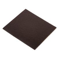 Padukas SUKI, 100x100mm, rudos sp., veltinio, klijuojamas