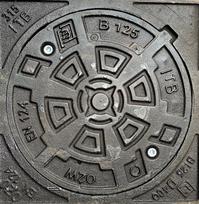 Kanalizacijos dangtis BO-125, d415/320 ketaus, apkrova - 12,5 t., svoris 33 kg