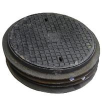 Kanalizacijos dangtis AO-600, d680/640, ketaus, apkrova - 5 t., svoris 38 kg.