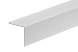 PVC kampinis apdailos profilis CEZAR Nr. 105, spl. Šv. pilka, 30x30x2750 mm, 679964