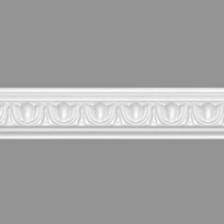 Lubų/sienų apdailos juostelė NOVELLY HOME M12, spl. balta, 30x50x2000 mm, 4vnt