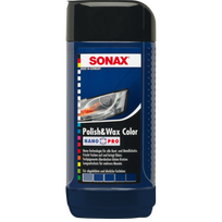 Automobilinis polirolis SONAX, su vašku, mėlyna spalva, 250 ml