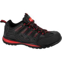 Darbo batai LAHTI PRO, SB SRA, 43 dydis, juodai raudona spalva, oda OXFORD, su metaline apsauga, CE
