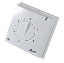 Termostatas DANFOSS ECtemp™ 130, 16A, su grindų temperatūros jutikliu (+5...+45 °C), 088L0030