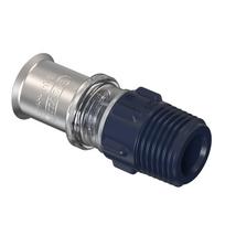 Presuojama jungtis WAVIN Tigris K5, 20 x 1/2" mm, išor. sriegis, 3079800