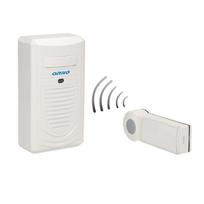 Skambutis ORNO Or-Db-Kh-123, 230V, baltos sp., 75m bevielis drėgmei atsparus mygtukas IP44