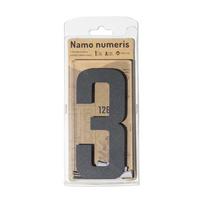 Namo numeris 3, 150 mm, antracito sp, nerūdijantis plienas