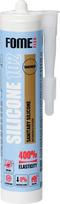 Silikoninis hermetikas FOME FLEX Silicone 102, 310 ml, skaidrus, sanitarinis