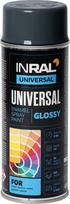 Aerozoliniai dažai INRAL Universal, antracito pilka RAL7016, blizgi, 400ml