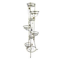 Metalinis stovas gėlėms Dastal 40-0432, 175 x 40 cm., 7 vietų