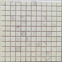 Natūralaus akmens mozaika MONA MOSAICS T12, 305 x 305 x 6 mm, 15 vnt./dėž., spl. baltas marmuras