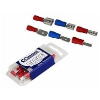 Laido antgalis COMMEL 365-833, Plokščias kištukas + lizdas, 1,5-2,5 mm2, 0,8x4,75 mm, 10 vnt. + 10 v