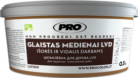 Glaistas medienai PRO Lvd, 0,5 kg, pušis