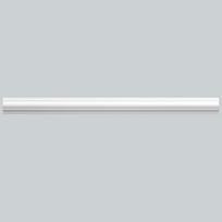 Lubų/sienų apdailos juostelė HOMESTAR Classic Cw10, spl. balta, 10x25x2000 mm, 60000