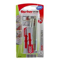 Dvikomponenčiai kaiščiai FISCHER Duopower, su varžtu 14 x 70 mm, 2 vnt.