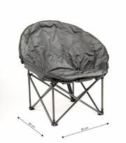 Sulankstoma kėdė, RF-FC04, metalinė, pilka  50 x 50 x 80 cm