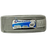 Kompiuterinis kabelis ELECTRALINE CAT5E/FTP(CU), ekranuotas, viengyslis, varinis, pilkos spalvos, 14