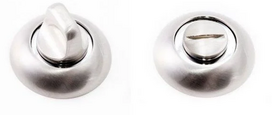 Durų apyraktė ALFALOCK R04-WC-SN, WC užsuktukas, 4 x 4 mm strypas, nerūdijančio plieno spalvos