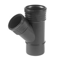 Betriukšmės kanalizacijos trišakis WAVIN SiTech+, d75/75/45°, 215607504