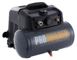 Oro kompresorius PROBUILDER, galia 1200 W, slėgis 8 Bar, srautas 172 l/min, talpa 6 l