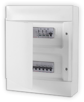 Automatinių išjungiklių skydelis LEGRAND 135202, PLACTIBOX S 24 modulių, paviršinis, baltas, kompl.
