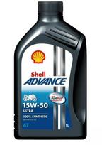 Motociklinė alyva SHELL Advance 4T Ultra 15W-50, sintetinė, 1L