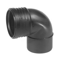 Betriukšmės kanalizacijos alkūnė WAVIN SiTech+, d110/87,5°, 215511087