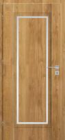Laminuotos vidaus durys su užlaida VOSTER Varadero 10, kairinės, spl. Caramel oak, 2030x744x40 mm