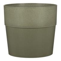 Kambarinis plastikinis vazonas SCHEURICH Khaki (224/25), žalsvos sp., skersmuo 25 cm.