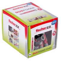 Dvikomponenčiai kaiščiai FISCHER Duopower, 10 x 80 mm, 25 vnt.