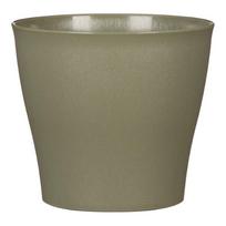 Kambarinis plastikinis vazonas SCHEURICH Khaki (328/17), žalsvos sp., skersmuo 17 cm.