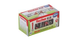 Dvikomponenčiai kaiščiai FISCHER Duopower, 5 x 25 mm, 100 vnt.