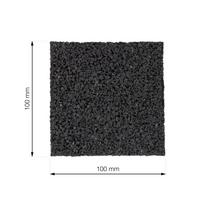 Antivibracinis kilimėlis WALTECO, 100 x 100 x 15 mm