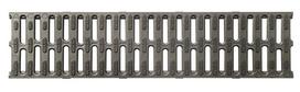 Grotelės ACO Euroline, juostinės, plastikinės su "Mikrogrip", L-1m, 319250
