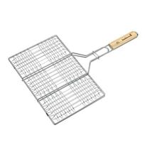 Kepimo grotelės BARBECOOK, medinė rankena, 35x23 cm