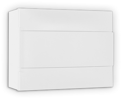 Automatinių išjungiklių skydelis LEGRAND 135201, PLACTIBOX S 12 modulių, paviršinis, baltas, kompl.