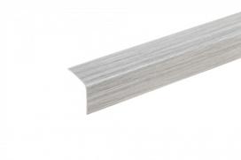 PVC kampinis apdailos profilis CEZAR Nr.119, spl. uosis, 30x30x2750 mm, 673641