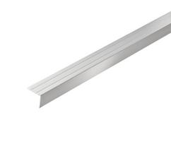 Aliumininė laiptų juostelė ARCANSAS 045G/90, 900 x 25 x 20 mm, anoduota, sidabro spalvos, satinas "g