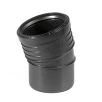 Betriukšmės kanalizacijos alkūnė WAVIN SiTech+, d75/15°, 215507515
