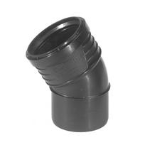 Betriukšmės kanalizacijos alkūnė WAVIN SiTech+, d50/30°, 215505030