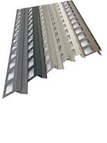 Profilis balkonų ir terasų užbaigimui ARCANSAS 430A/105, 2500 x 95 x 69 mm, aliuminis, akmens imitac