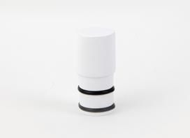 Užbaigimas karnizui MARDOM Fusion Cylinder, skersmuo 19 mm, spl. balta, 2 vnt.